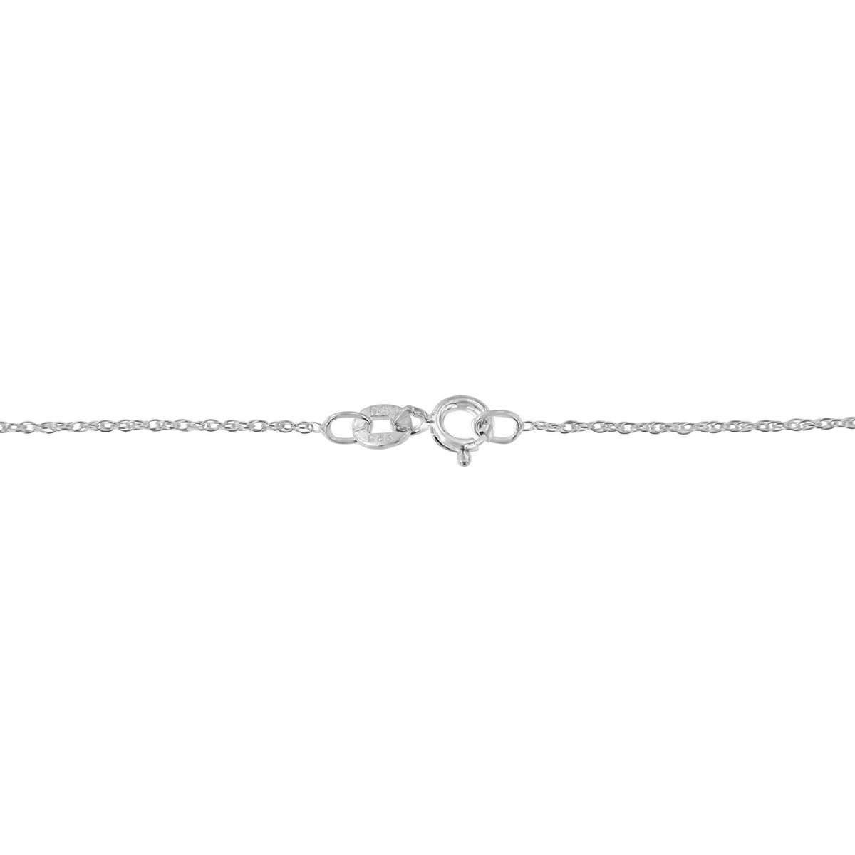 10K Gold 1/2 Cttw Round and Bagutte-Cut Diamond Teardrop 18" Pendant